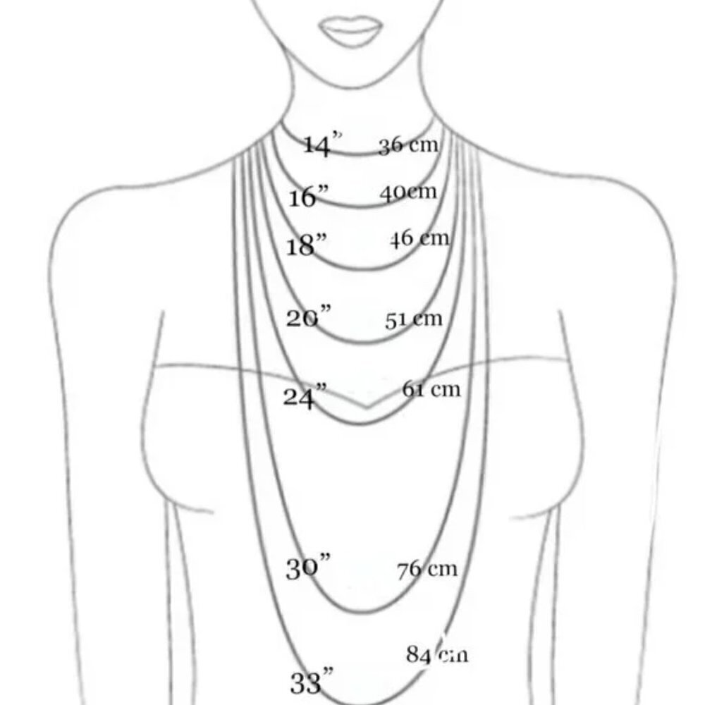 Initial Letter R Tag Necklace - Picture 7 of 7